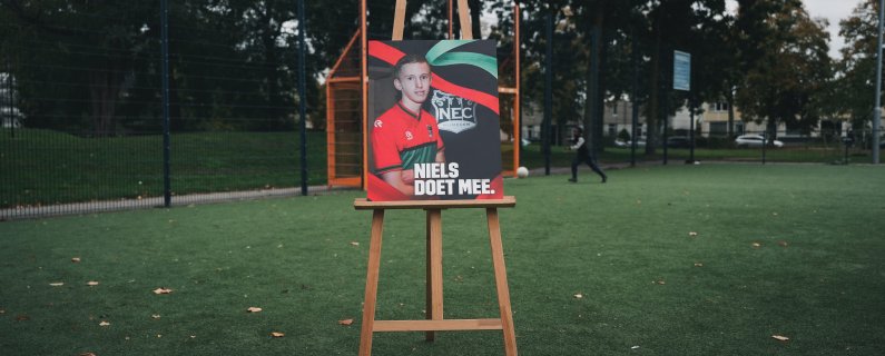 Niels Doet Mee: Wat een seizoen bij N.E.C. voor hem betekende
